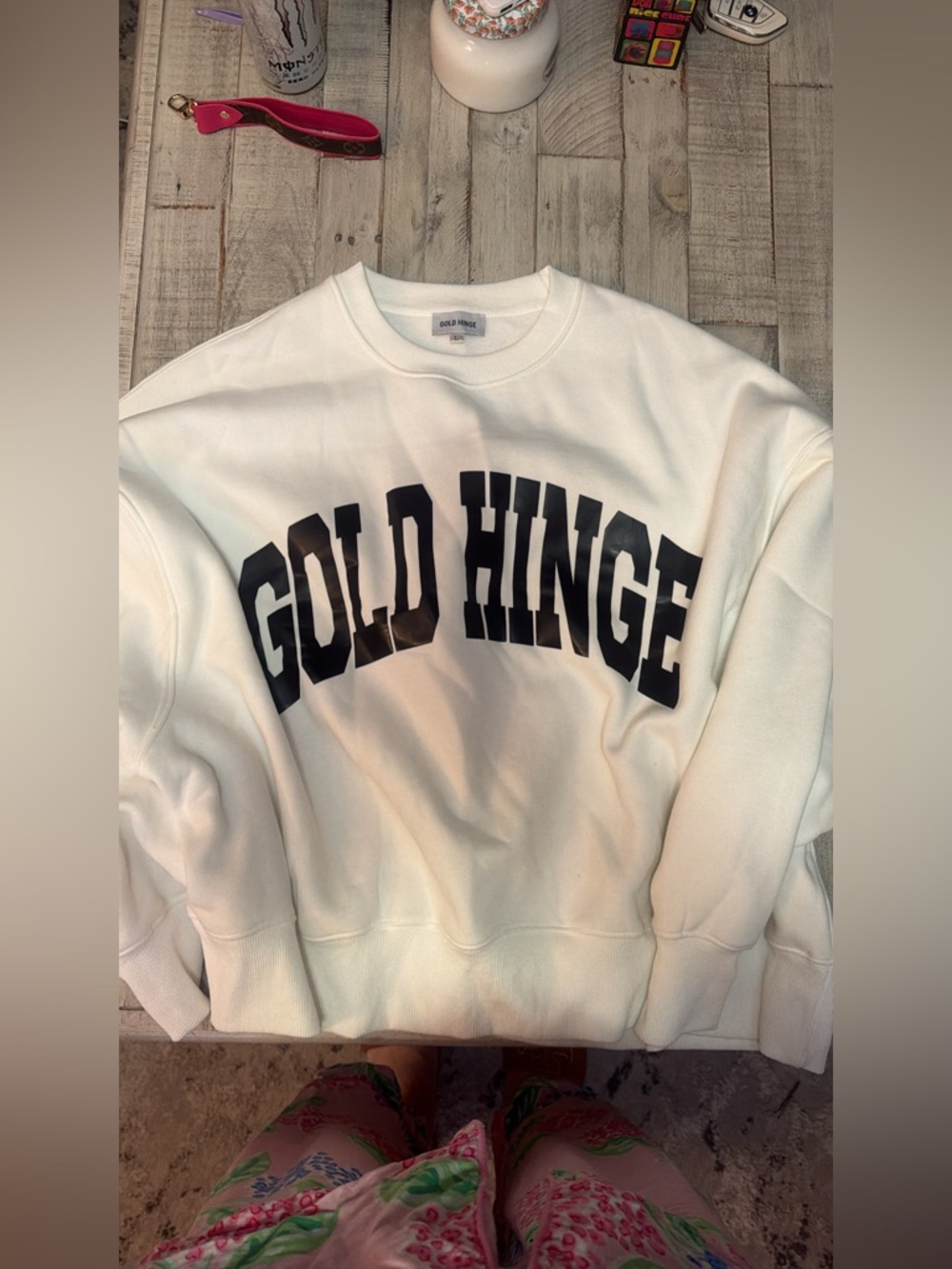 Goldhinge new large